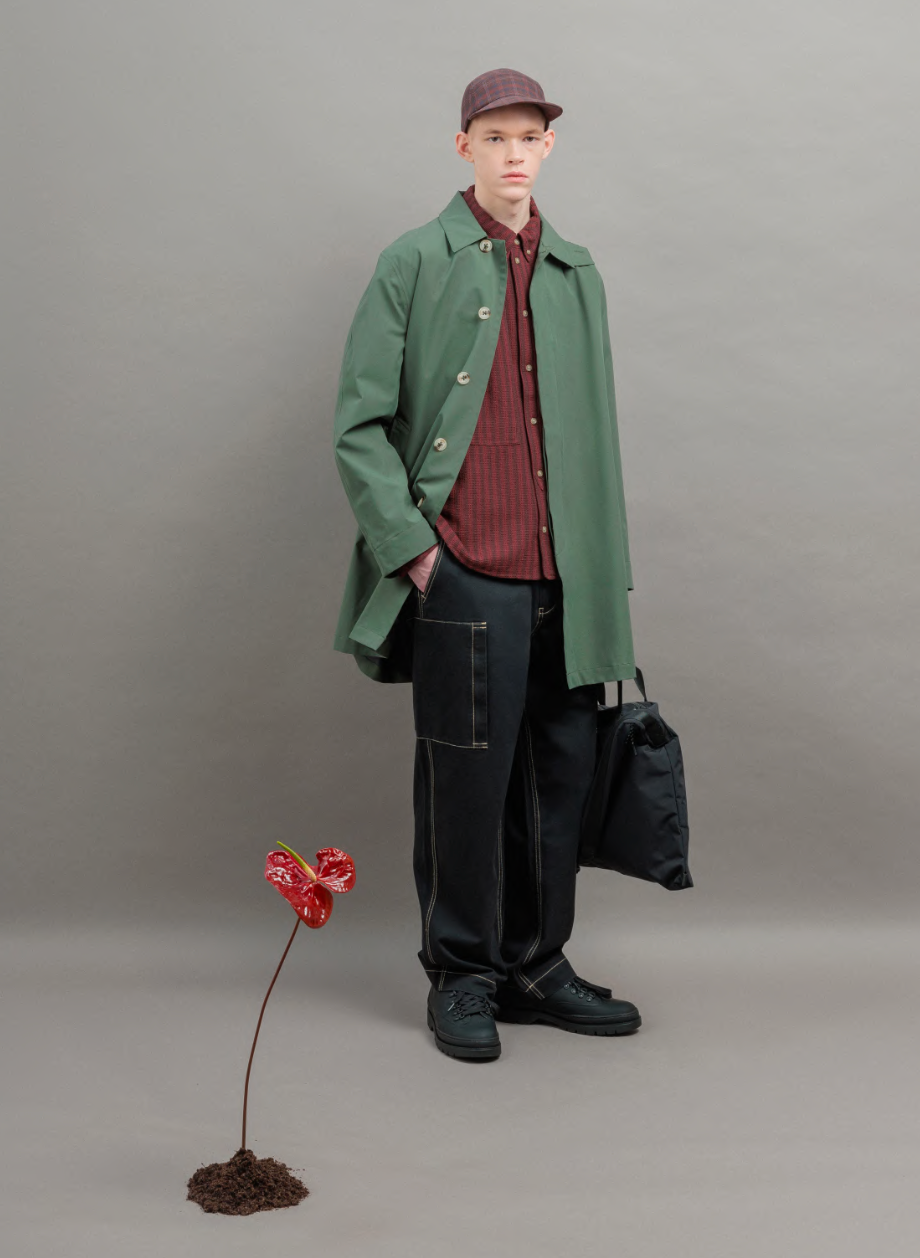 Pavement Trench Coat - Climby Ivy