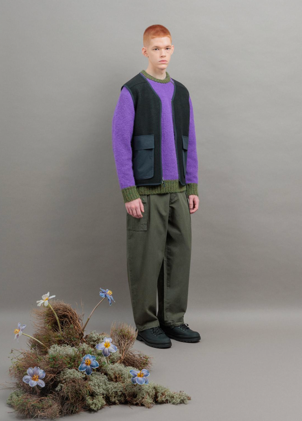 Ultra Violet Crewneck Sweater - Ultra Violet