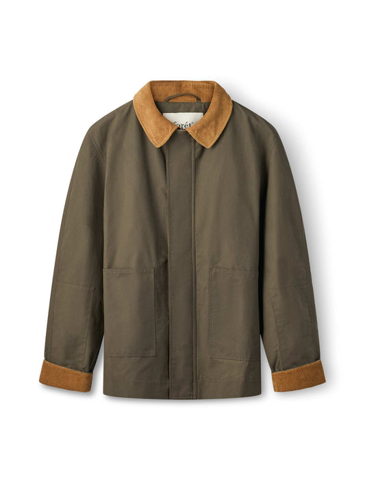Aspen Oilskin Jacket - Army