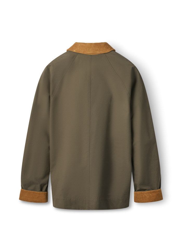 Aspen Oilskin Jacket - Army