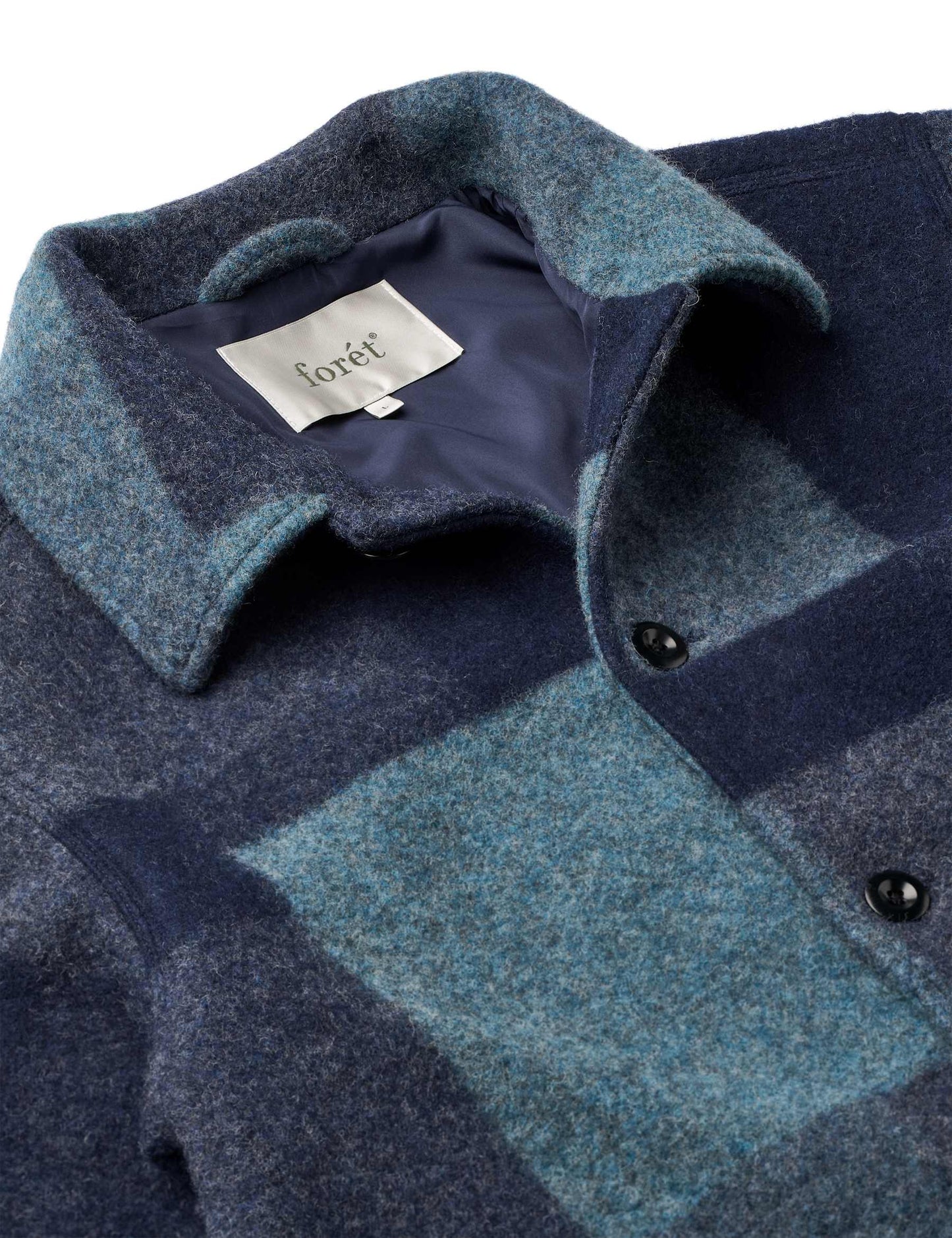 Cave Wool Jacket - Blue Mix