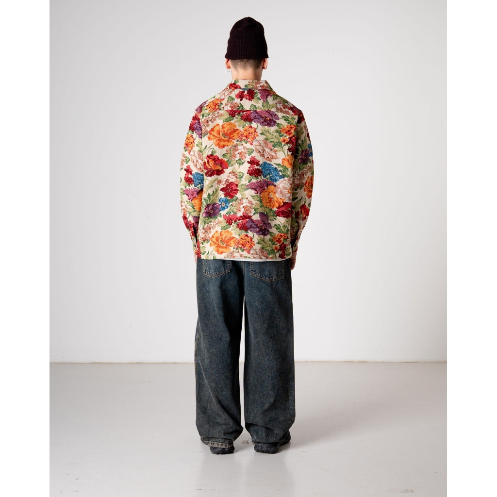 Glixto Jaquard Shirt - Light Blue