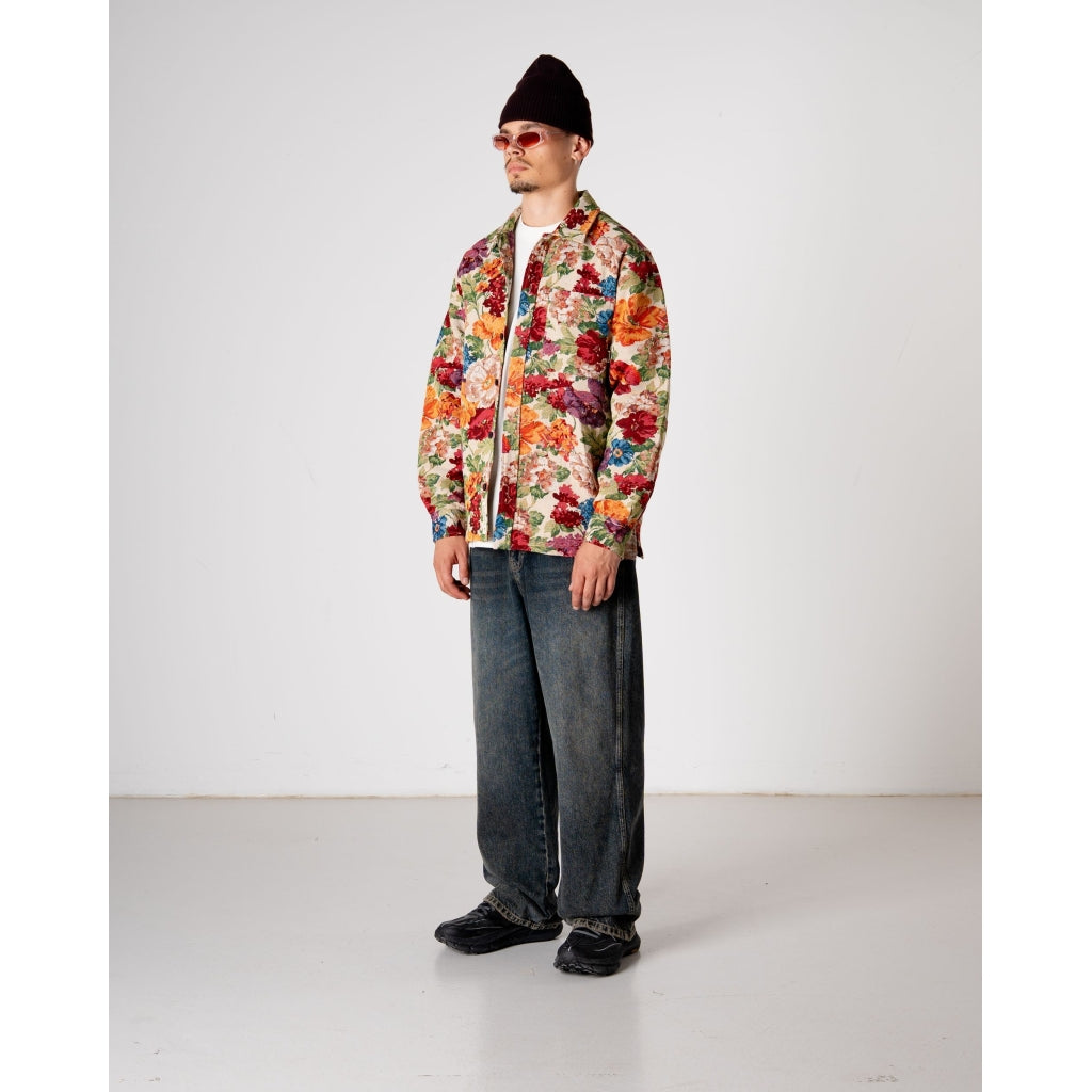 Glixto Jaquard Shirt - Light Blue