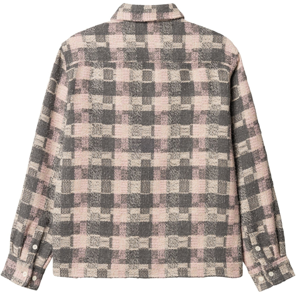 Glixto Structure Shirt - Grey / Brown