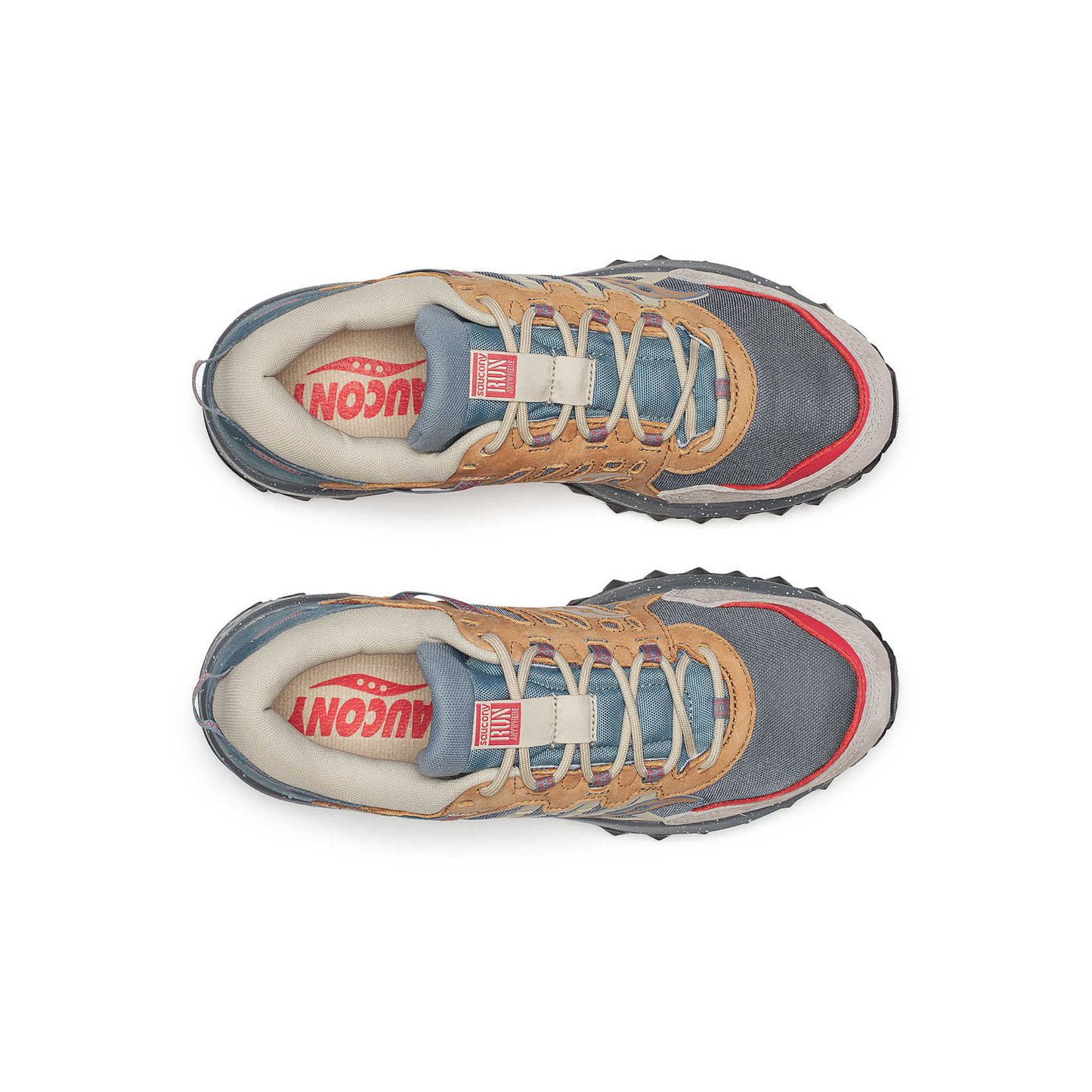 Grid Peak - Grey / Sand