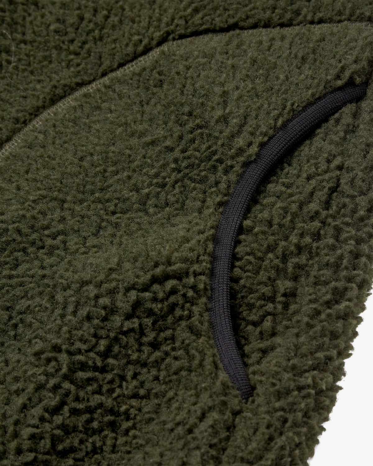 Langli Pile Jacket - Army