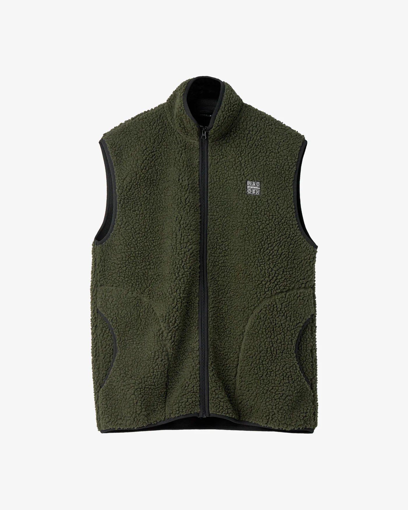 Langli Pile Waistcoat - Army