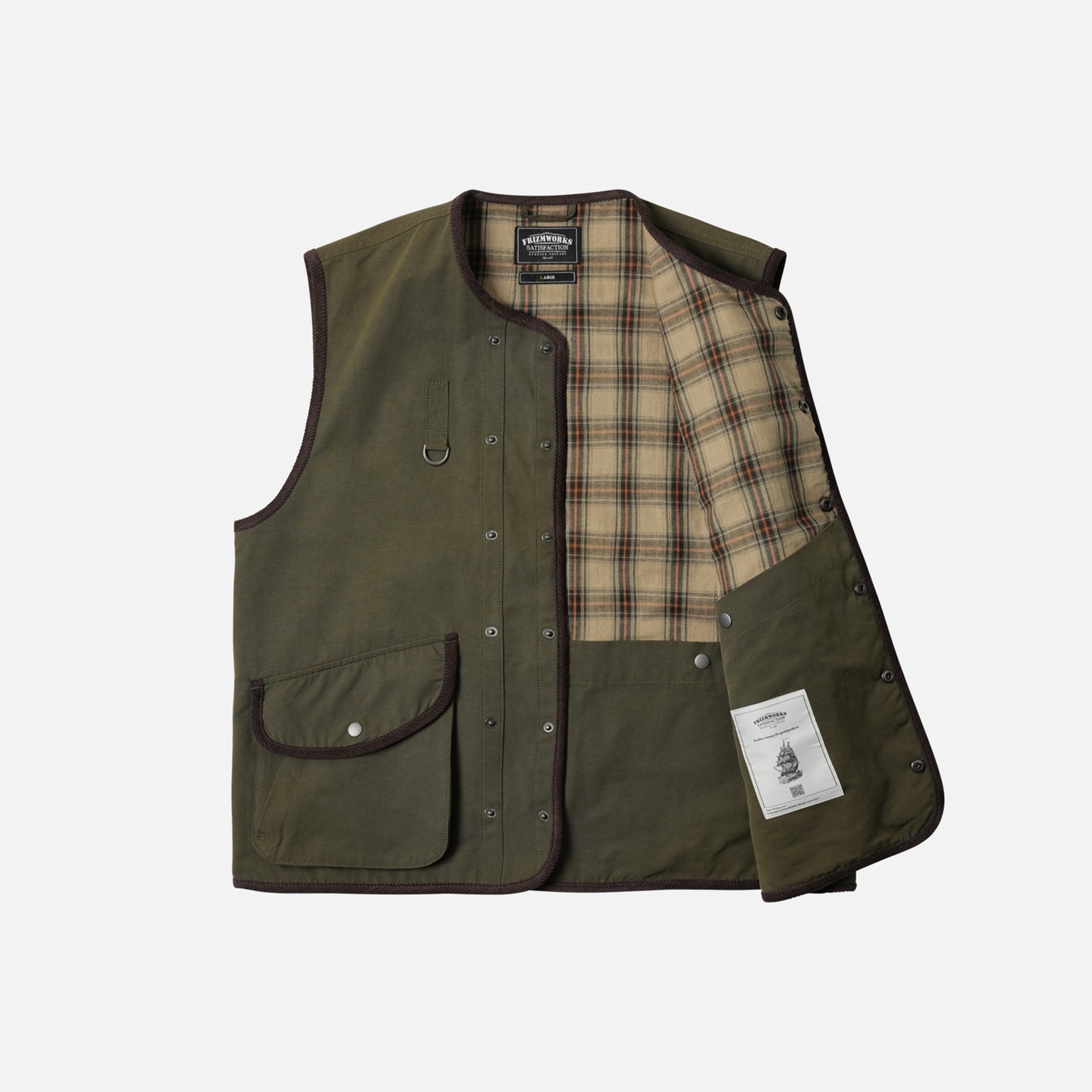 Heritage Hunting Vest - Olive