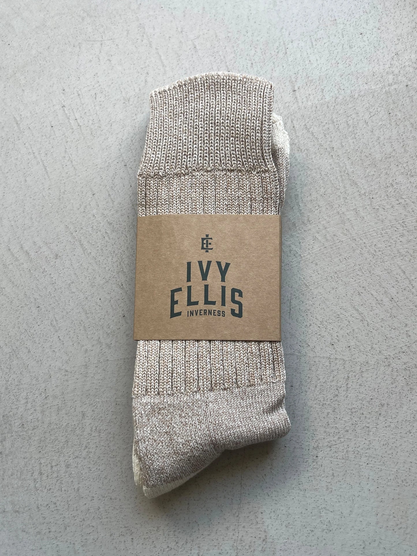 The Dawnwall Socks - Beige / Cream