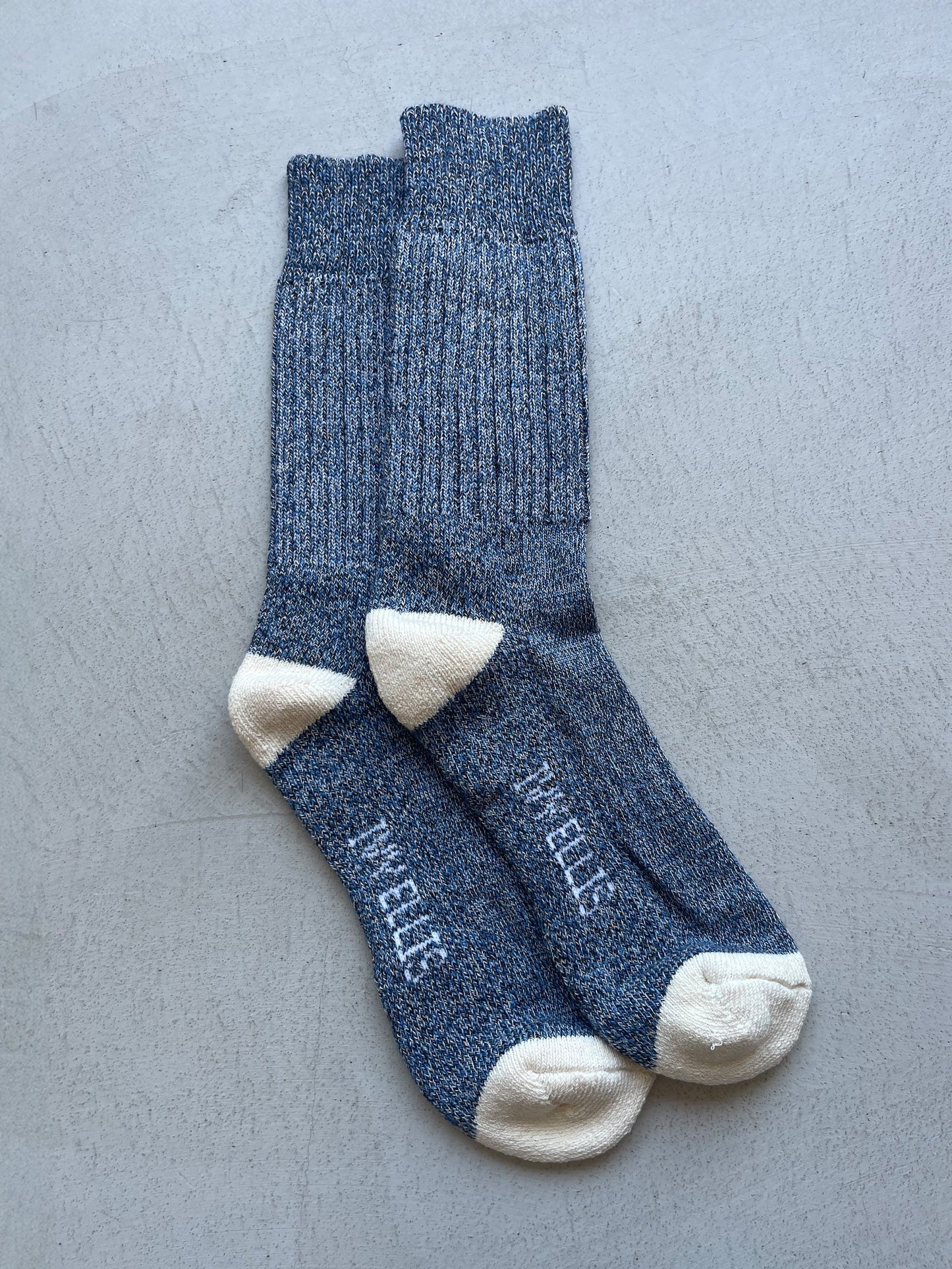 The Voyager Socks - Blue / Cream