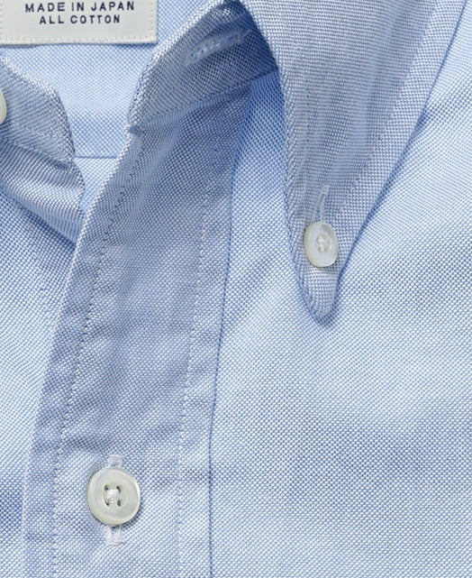Chemise Vintage Ivy Button Down Oxford - Blue