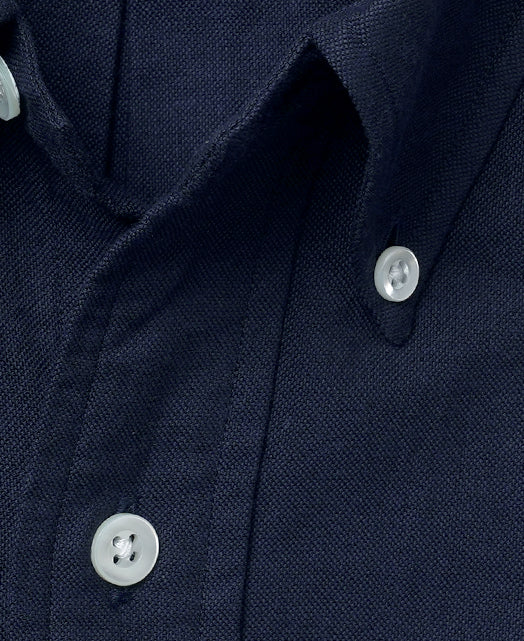 Chemise Vintage Ivy Button Down Oxford -Navy