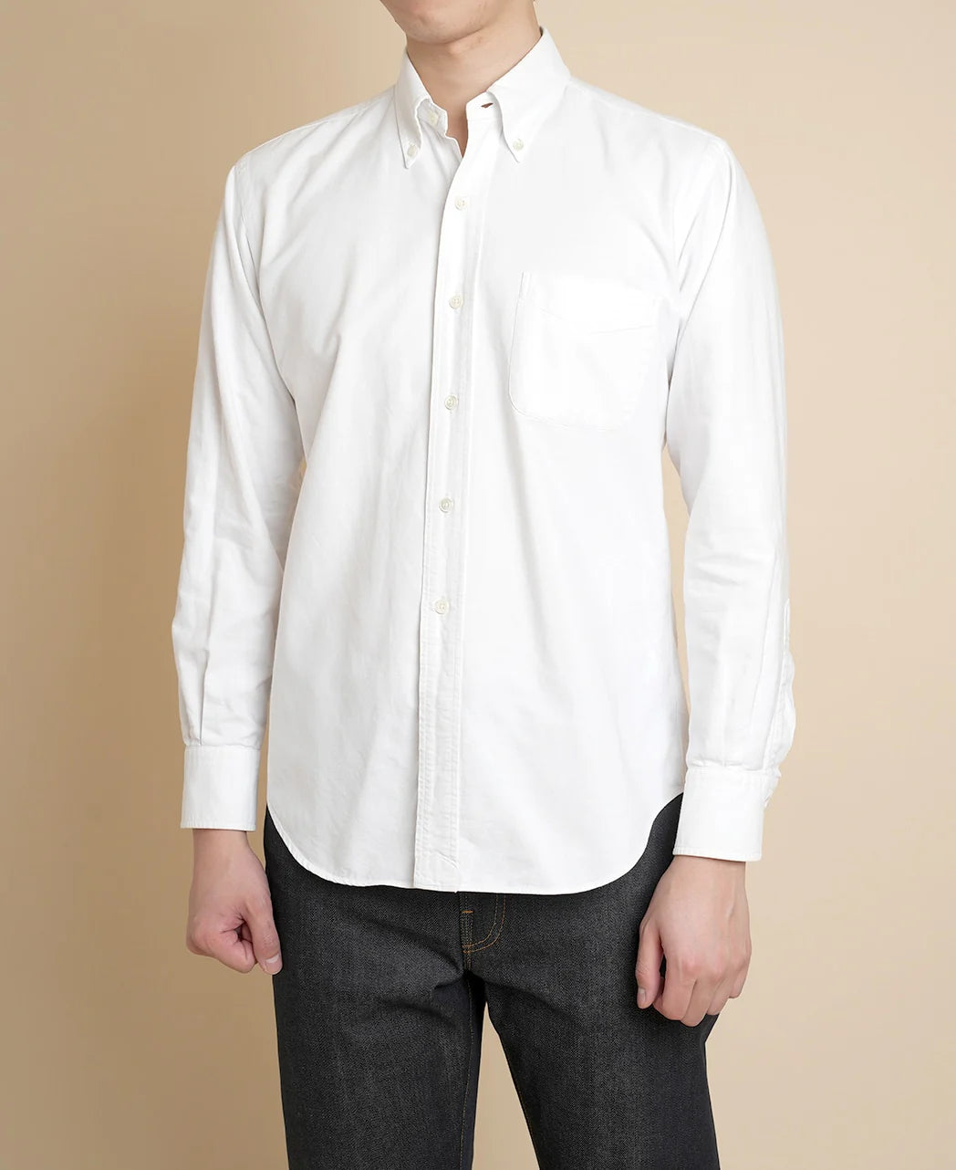 Chemise Vintage Ivy Button Down Oxford - White