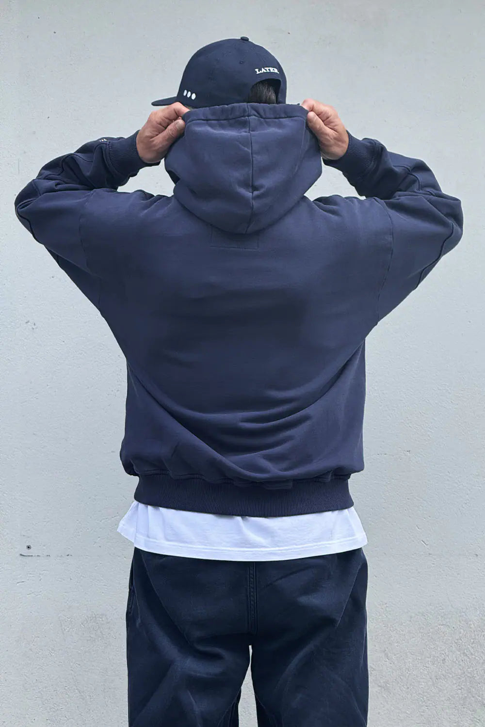 Sweatshirt hoodie - Marine