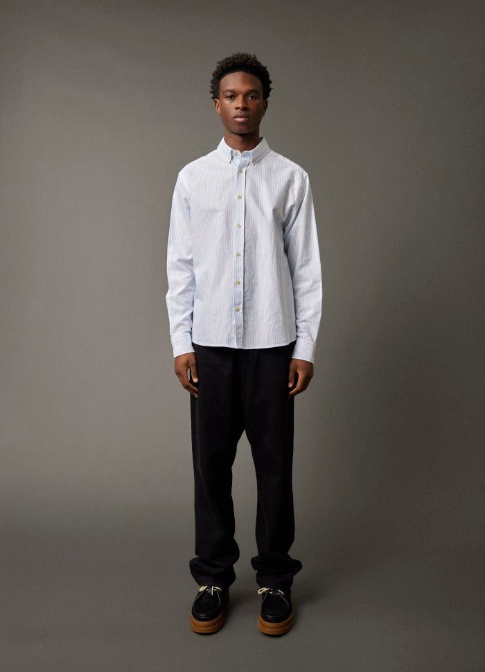 Life Shirt - Light Blue Stripe