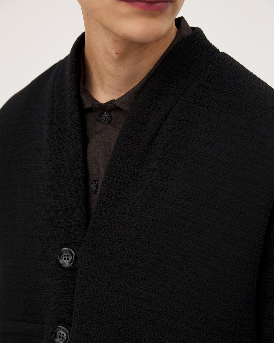 Vatna Veste matelassé - Black Tweed