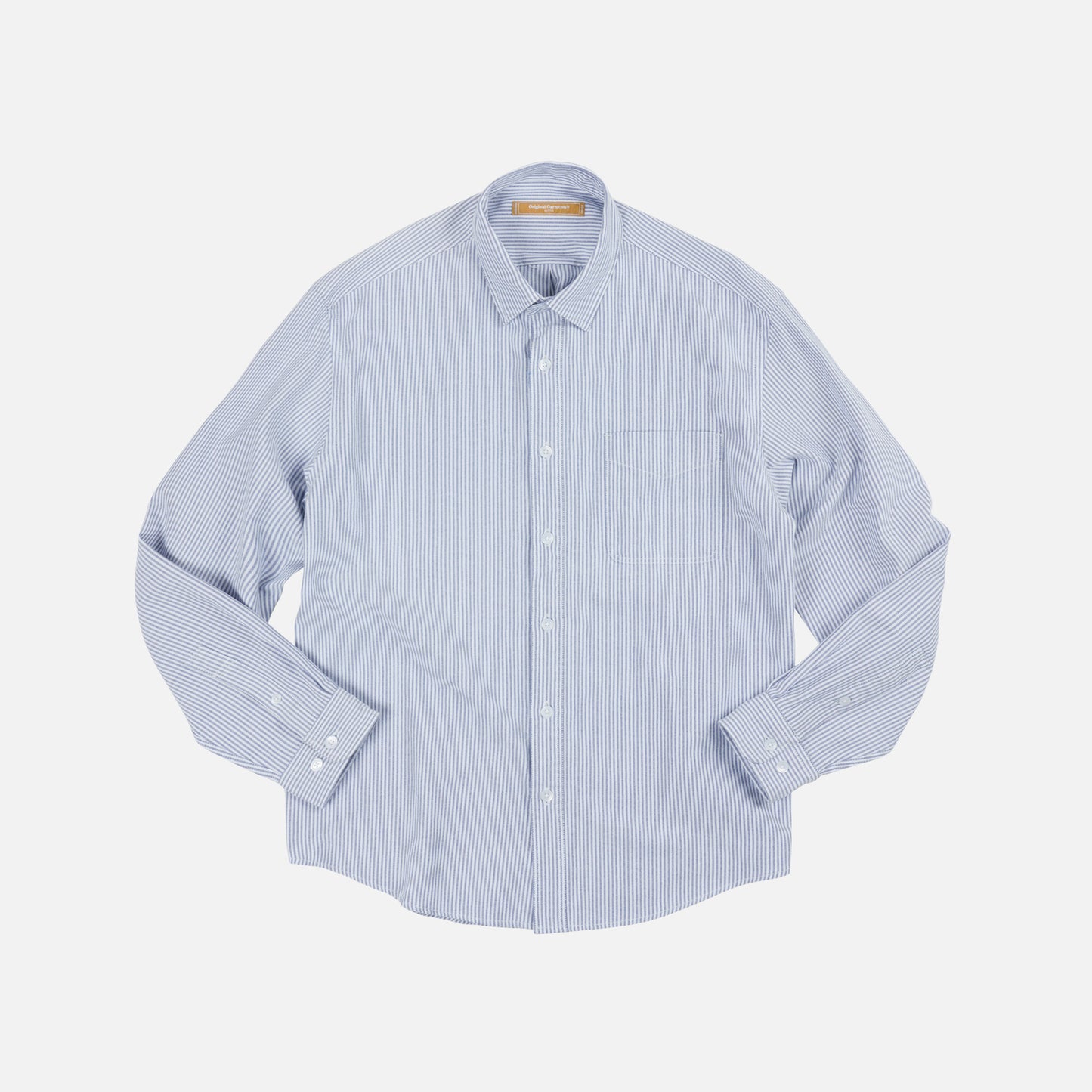 OG Stripe Seersucker Shirt - Blue