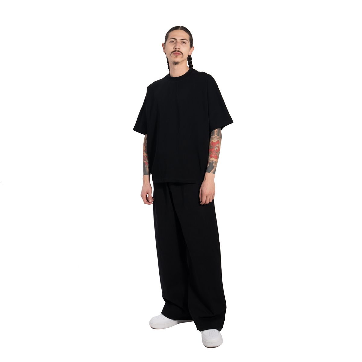 Heavywide Dolman T-Shirt - Black