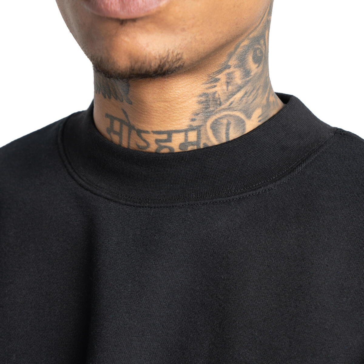 Heavyweight Basic Crewneck - Black