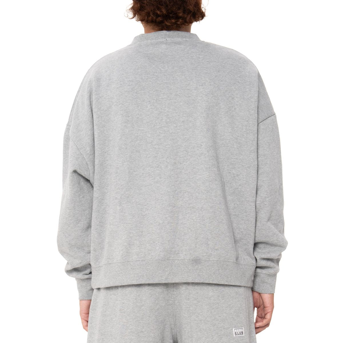 Heavywide Fleece Crewneck - Heather Gray