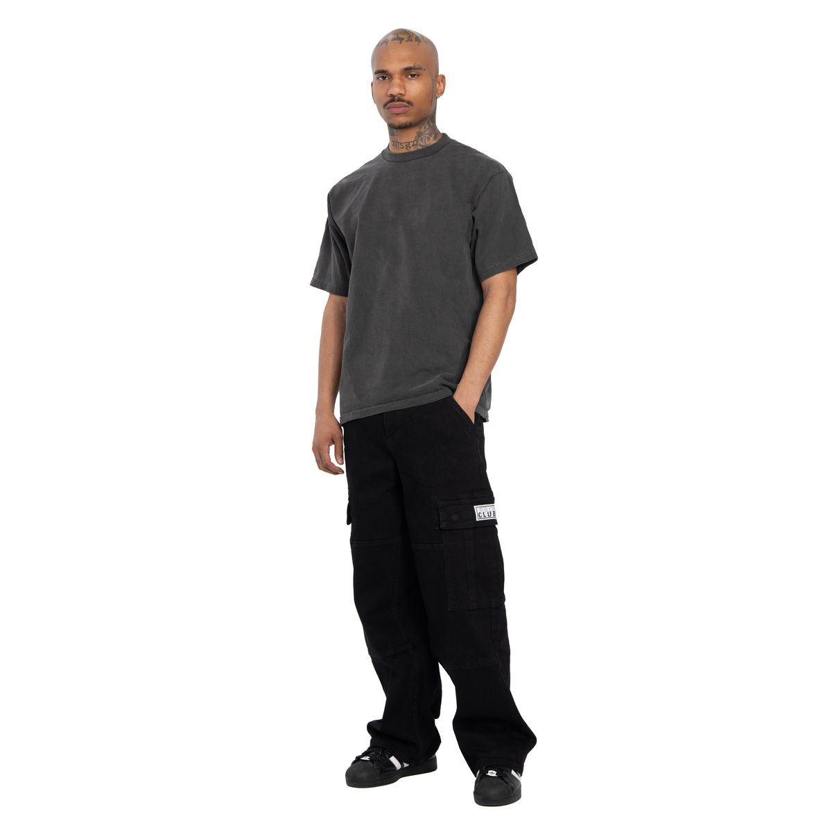 Pro Club T-Shirt Heavyweight Cotton - Vintage Grey