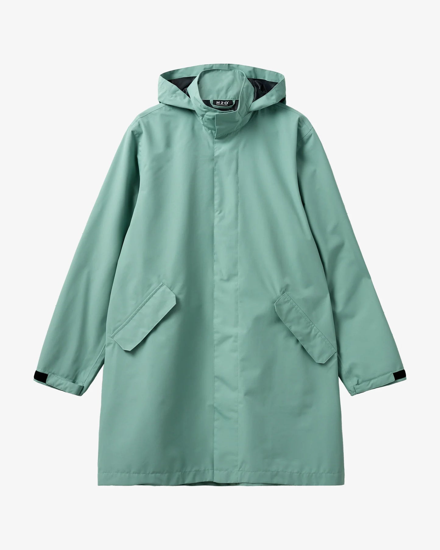 Rømø LW Rain Long Jacket - Sea Grass