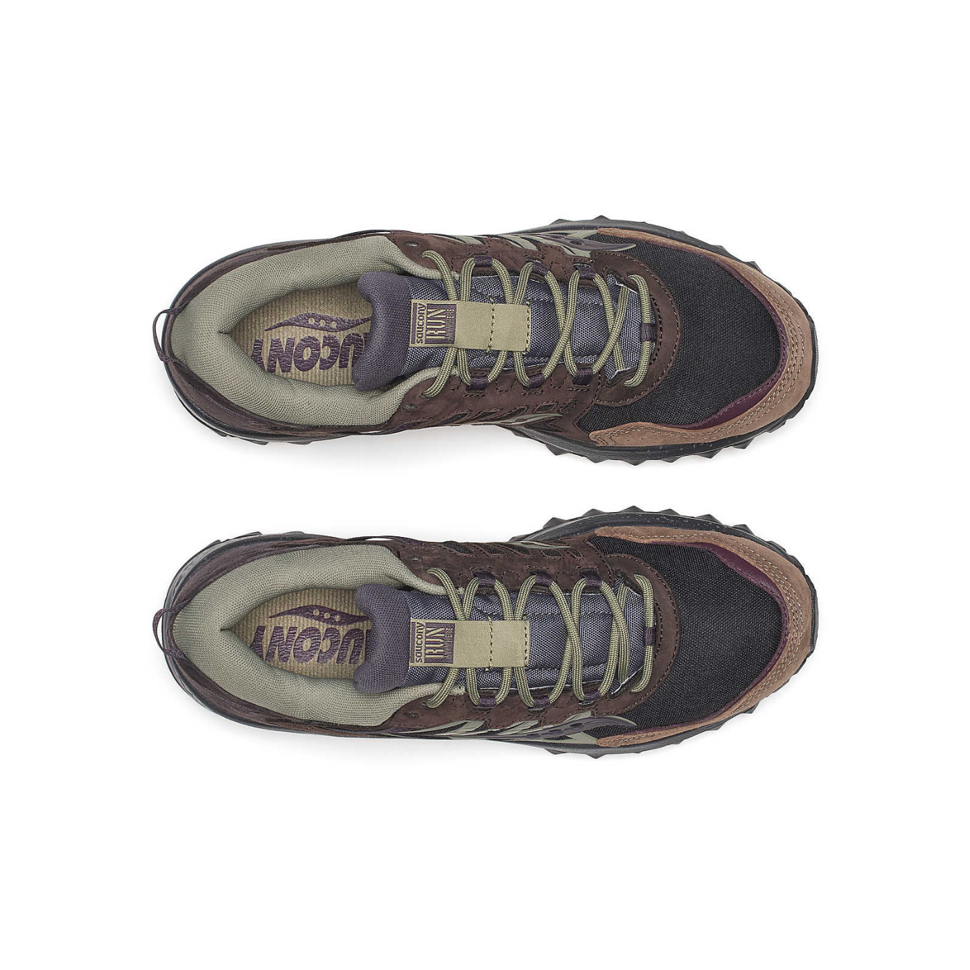 Grid Peak - Black / Wine