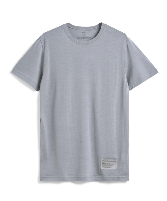 Merino Wool T-Shirt - Ice Gray