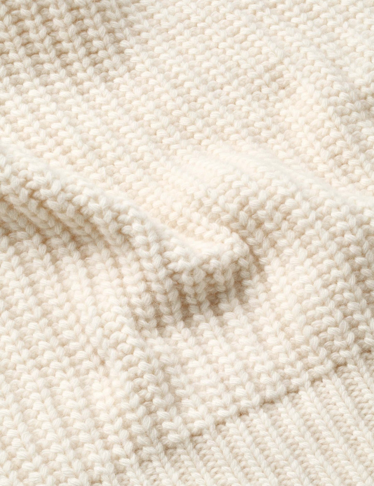 Trip Chunky Rib Knit - Cloud