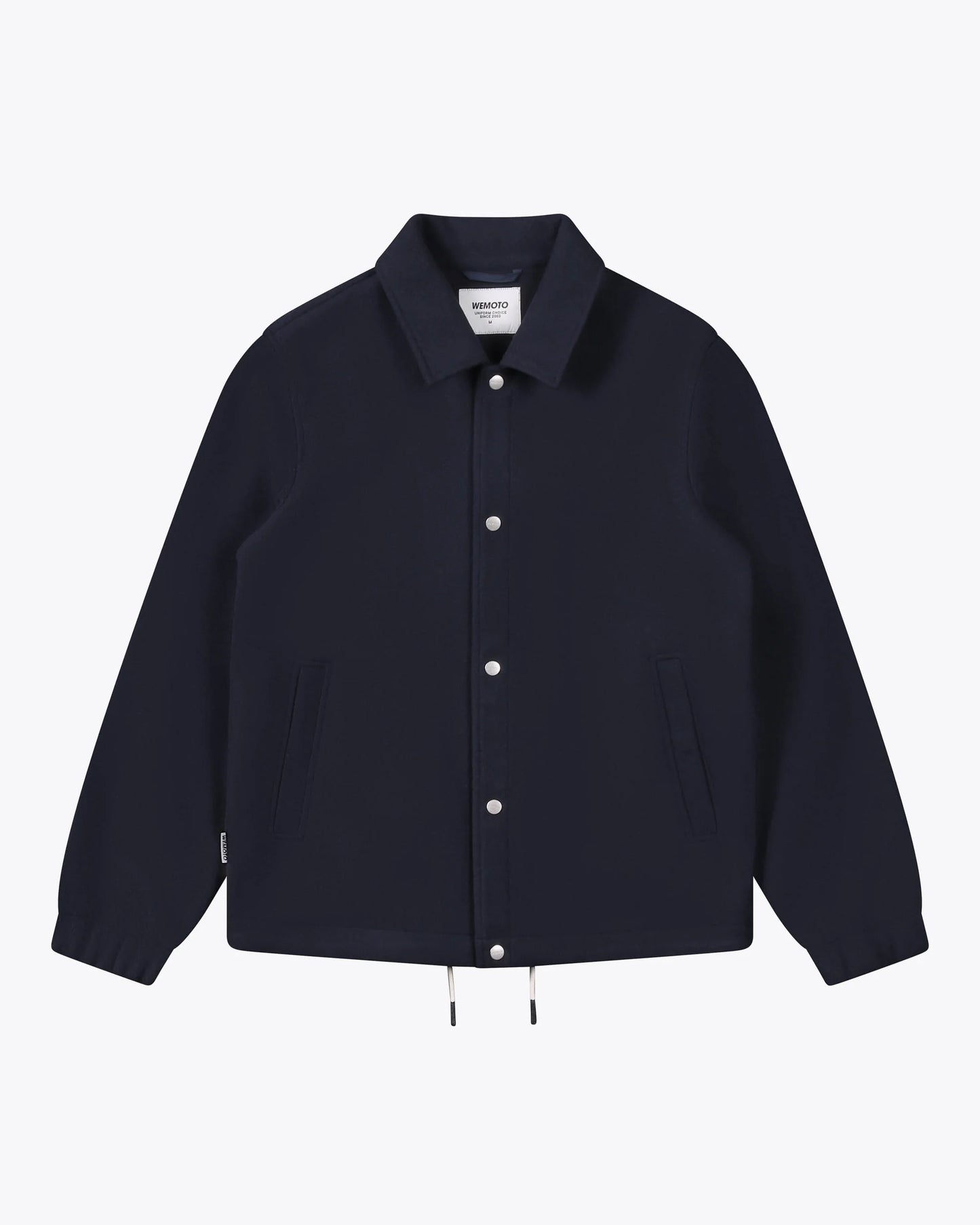 Hall Fleece Coach Jacket - Navy Blue