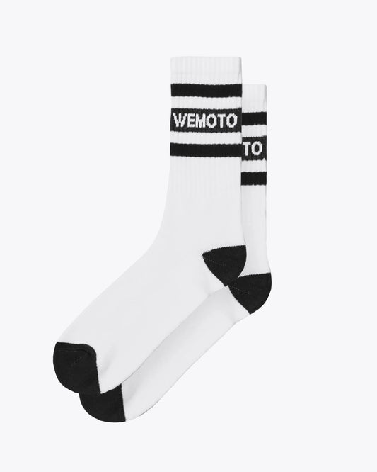 Milbury Knitted Socks - Black / White