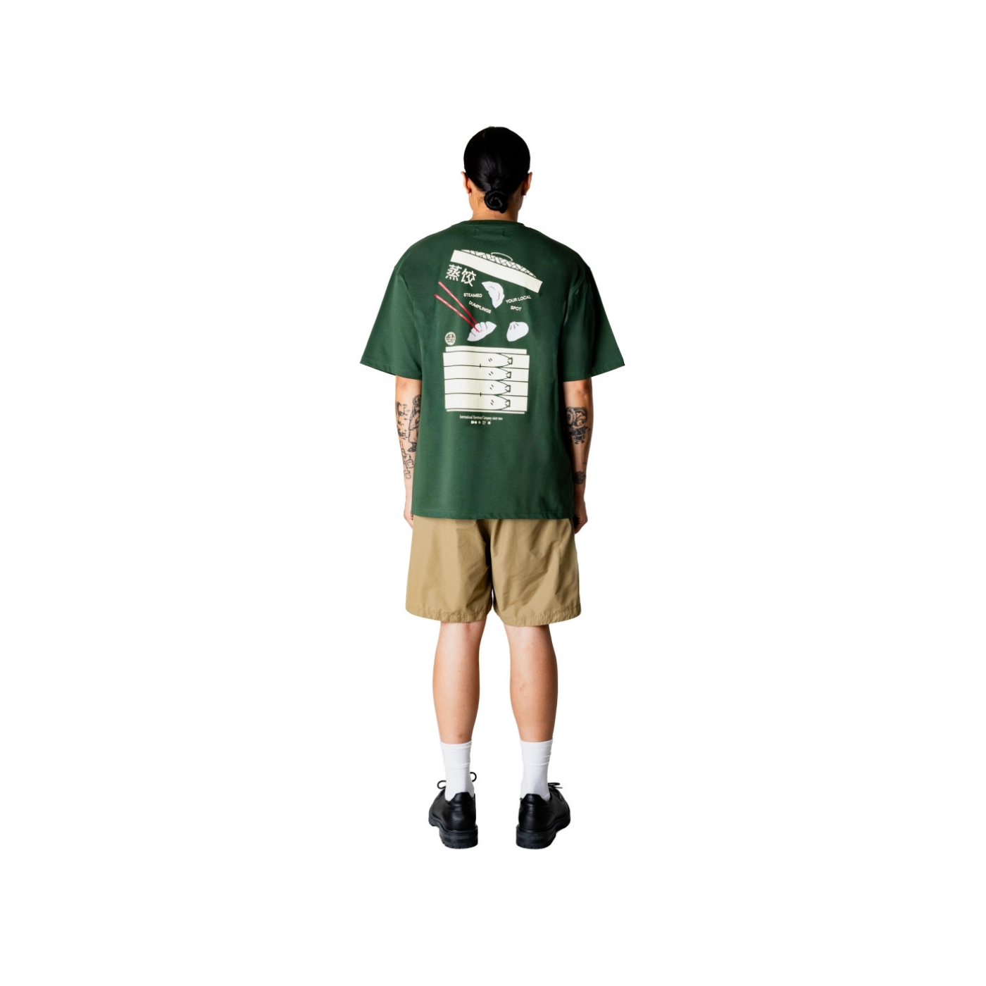 Baine Dump Tee - Pine Green