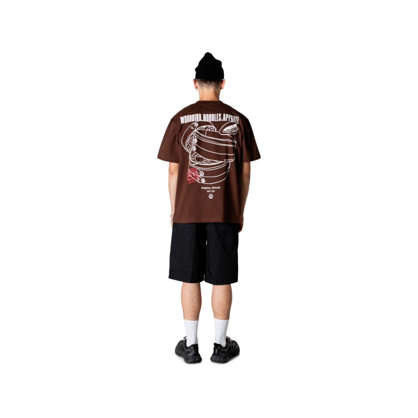 Baine Nopa Tee - Dark Brown