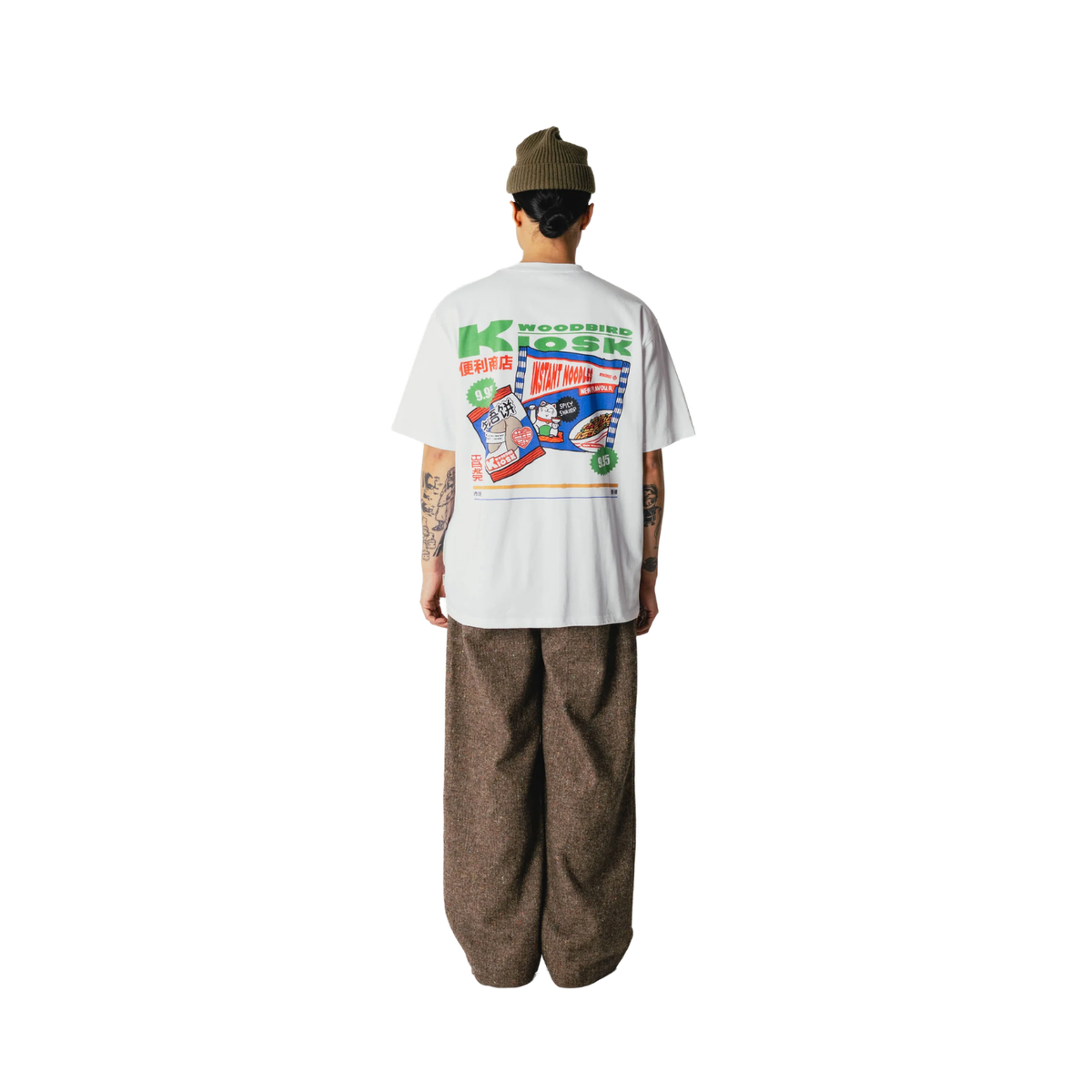 Baine Pack Tee - White
