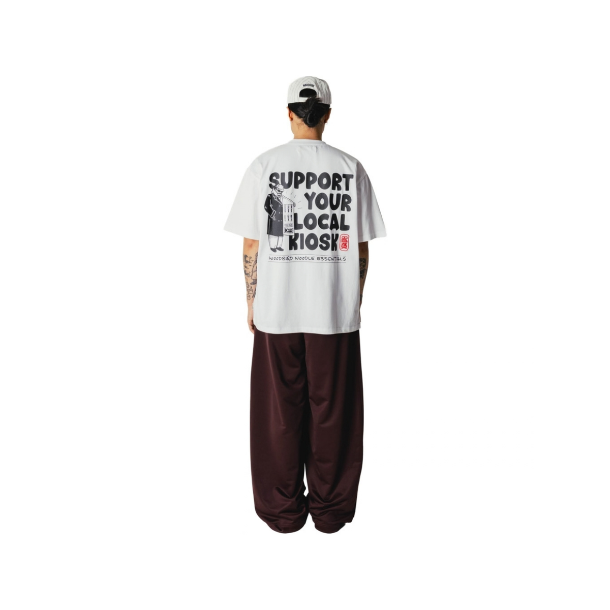 Baine Support Tee - White