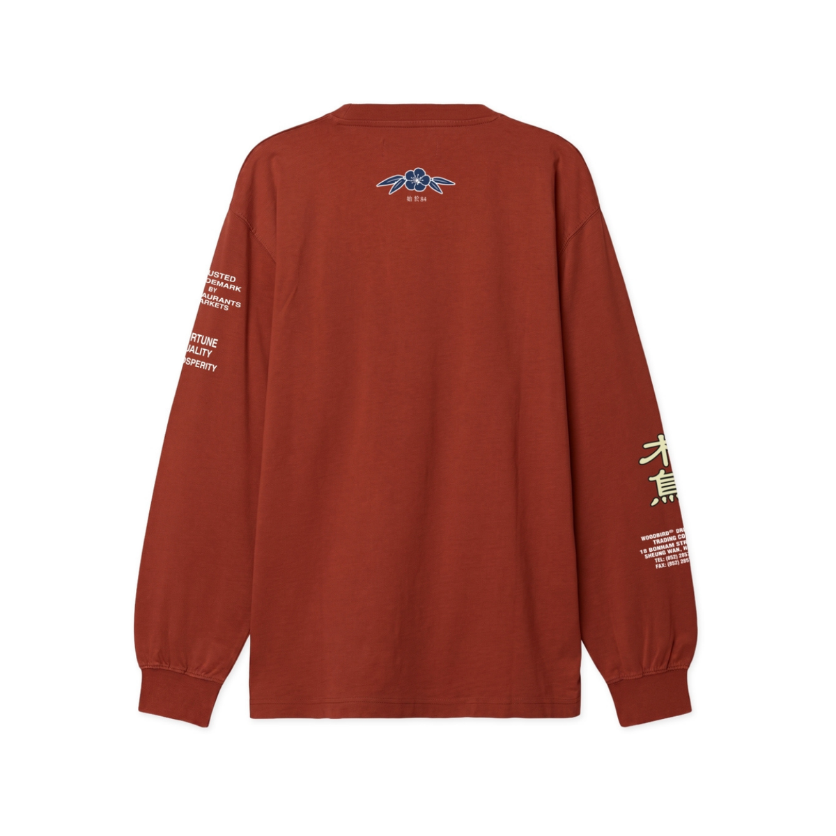 Baine Trade LS Tee - Red