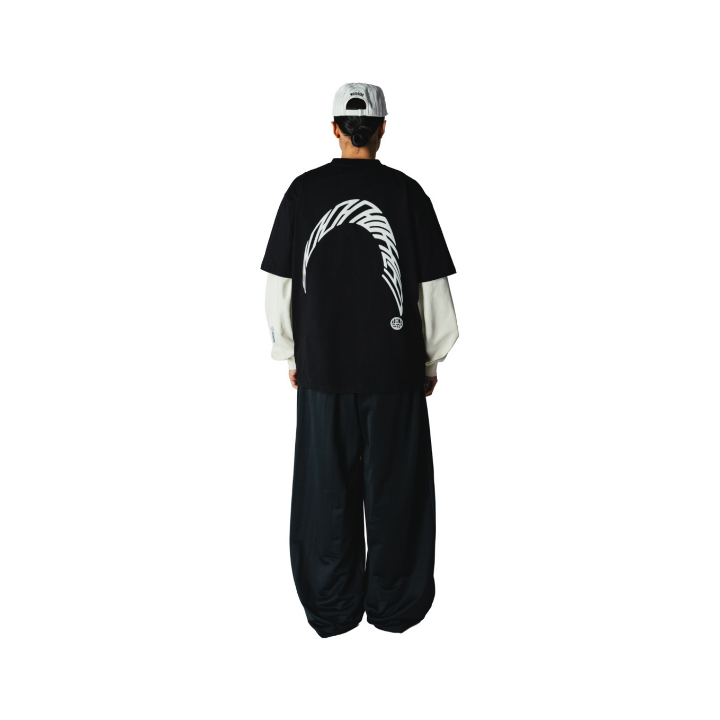 Baine Warp Tee - Black
