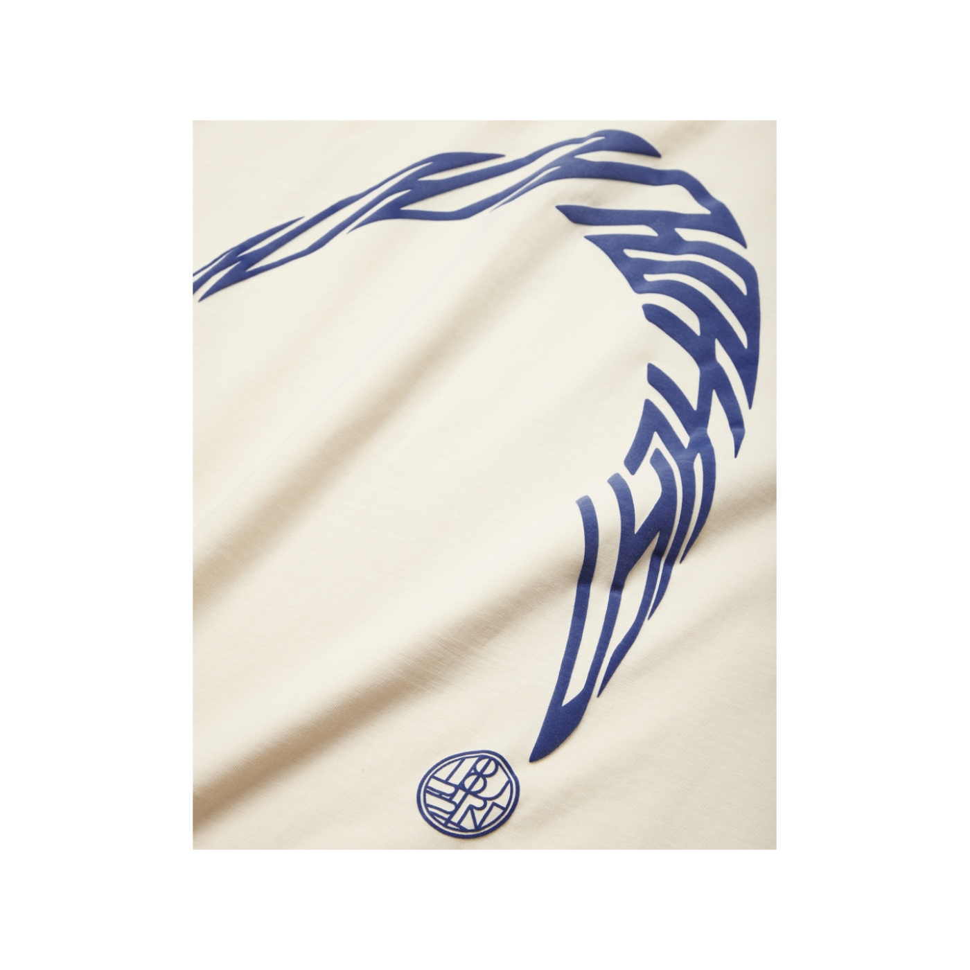 Baine Warp Tee - Off White