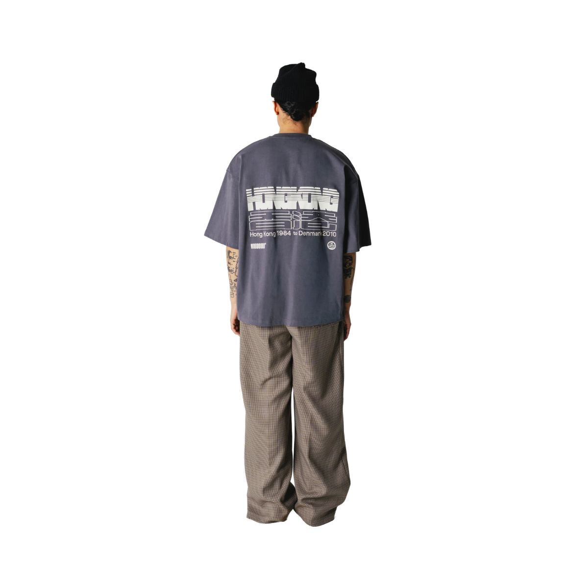 Beam Retro Tee - Slate Blue