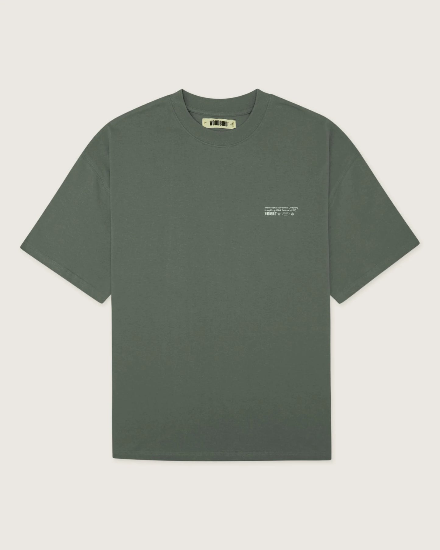 Beam Wobble Tee - Grey/Green