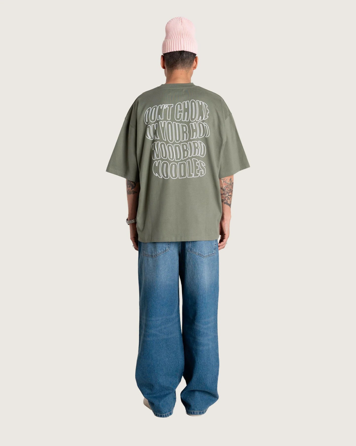 Beam Wobble Tee - Grey/Green