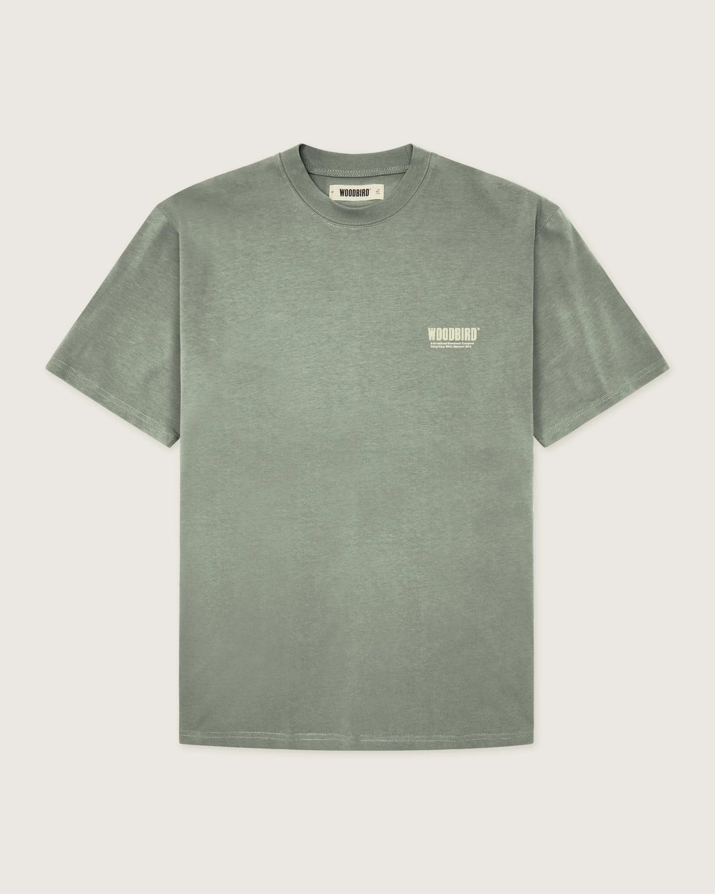 Baine Soya Tee - Grey/Green