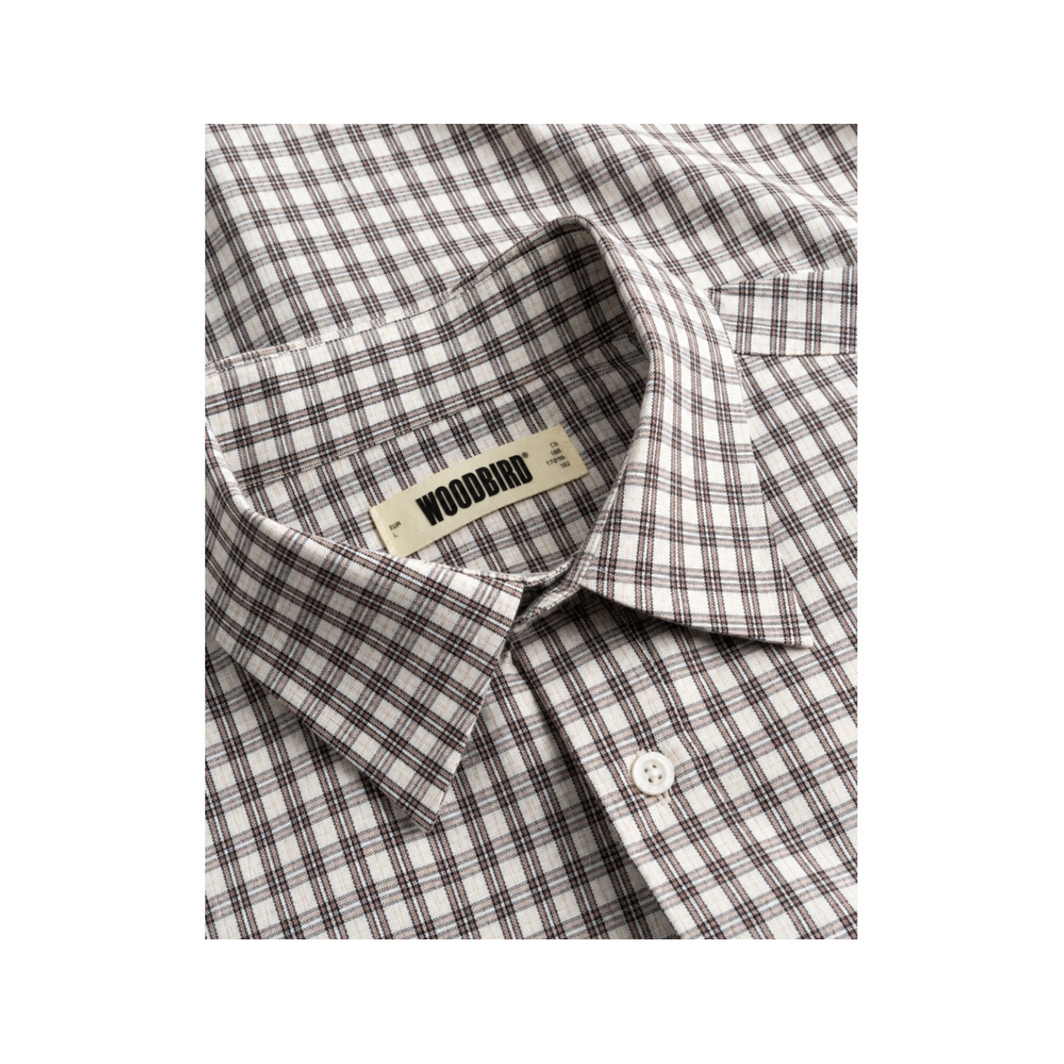 Buzo Yue Check Shirt - Sand/Brown