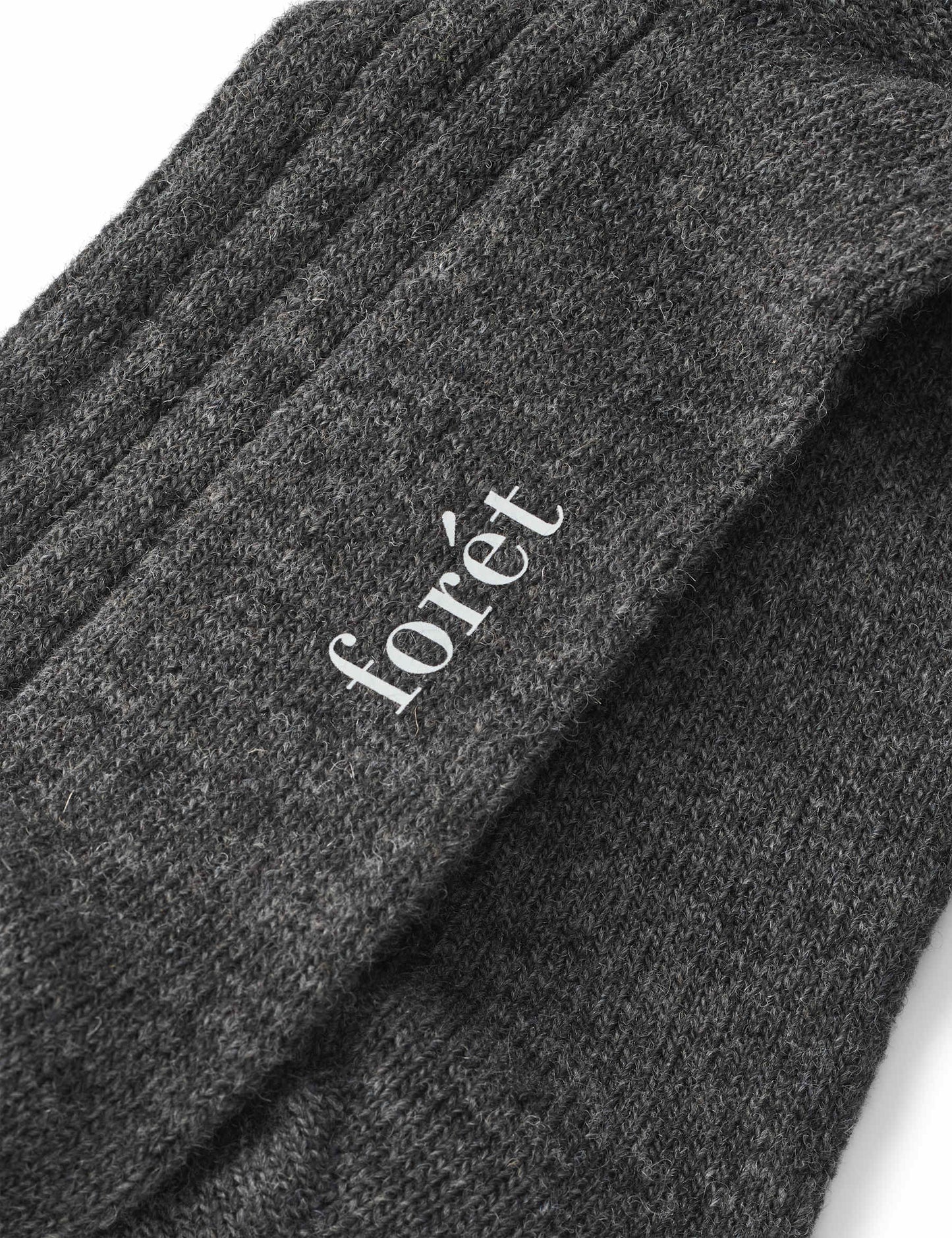 Wool Socks - Dark Grey Melange