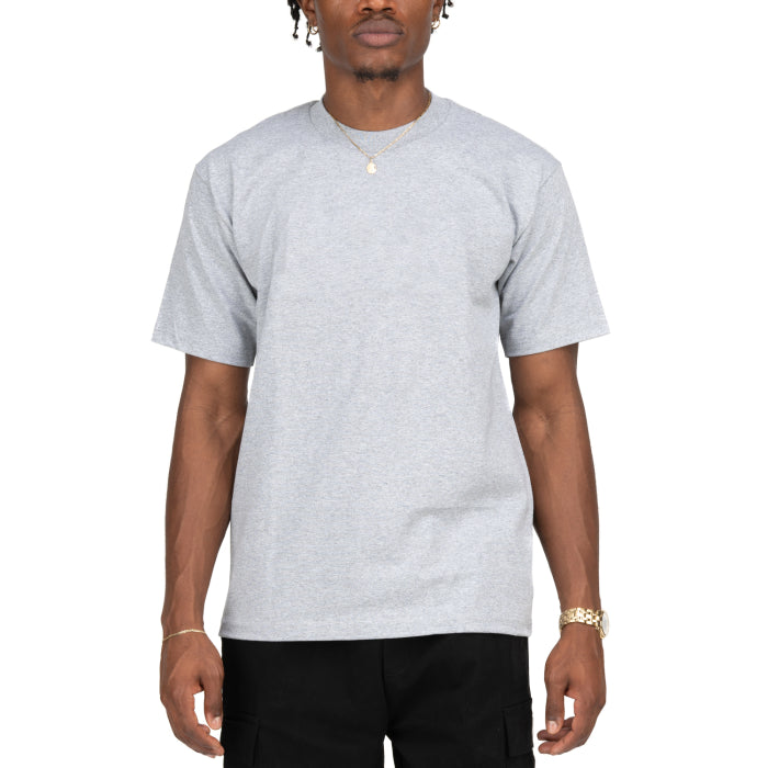 Pro Club T-Shirt Heavyweight Cotton - Heather Gray