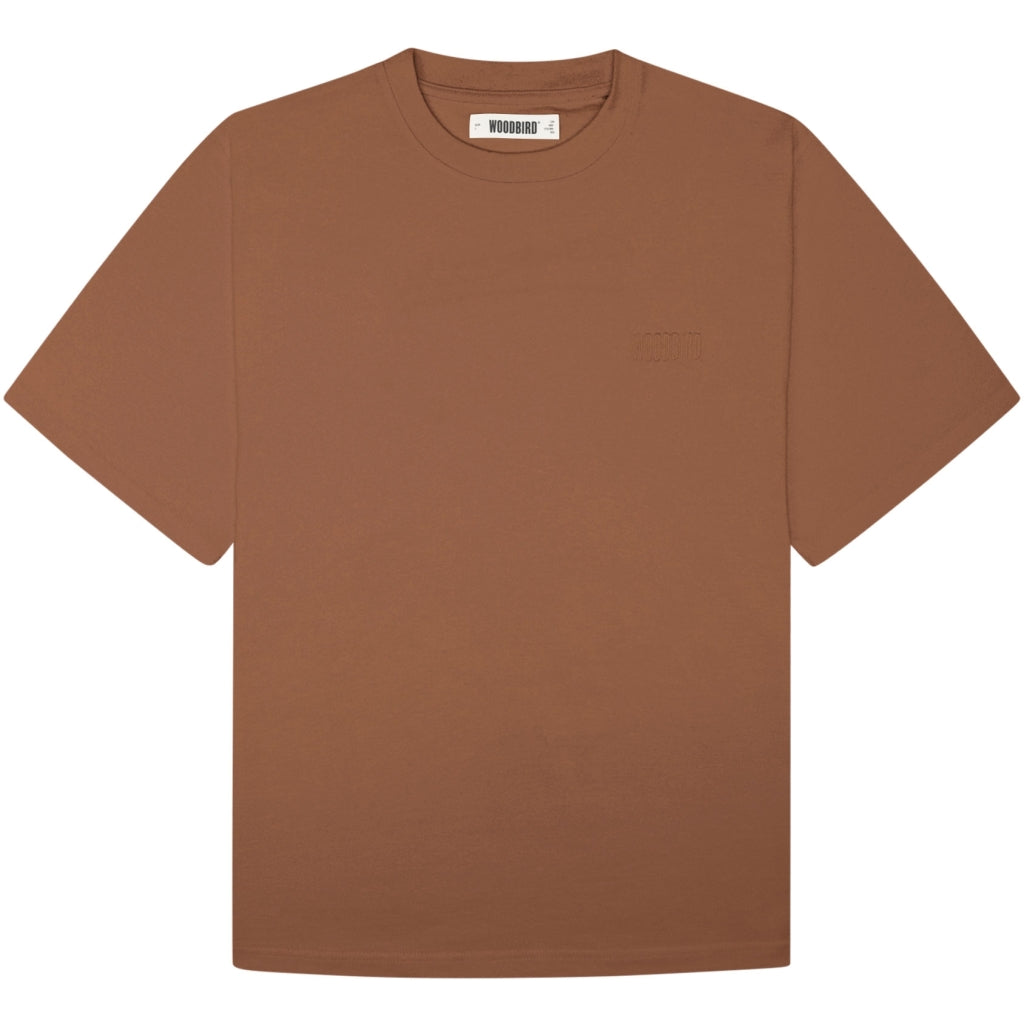 Baine Base Tee - Burnt Red