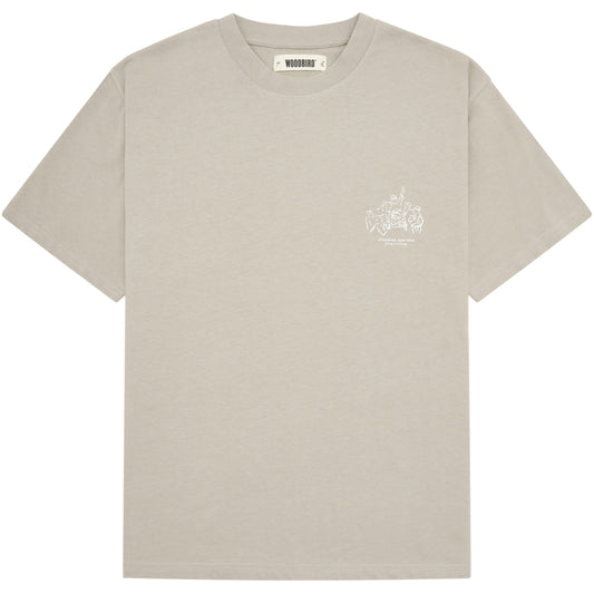 Baine Fam Tee - Dark Beige