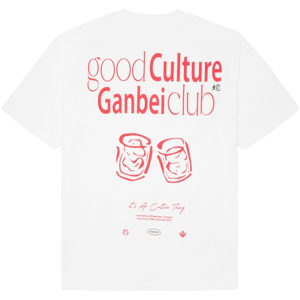 Baine Ganbei Tee - White