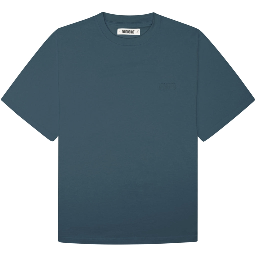 Baine Base Tee - Dusty Blue