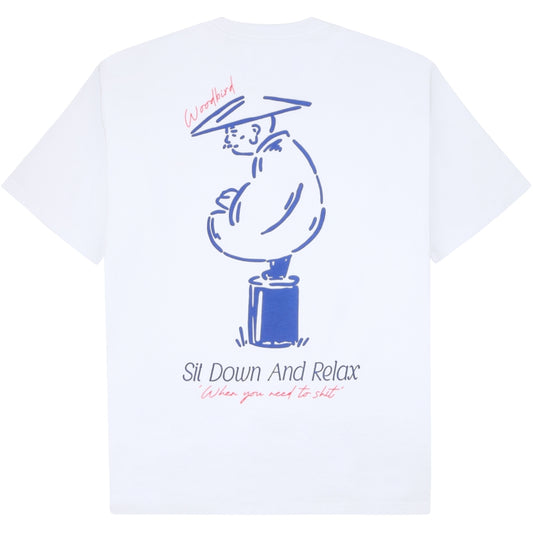 Baine Pose Tee - White